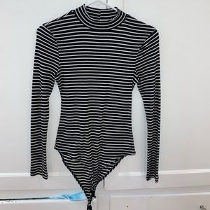 Striped Bodysuit